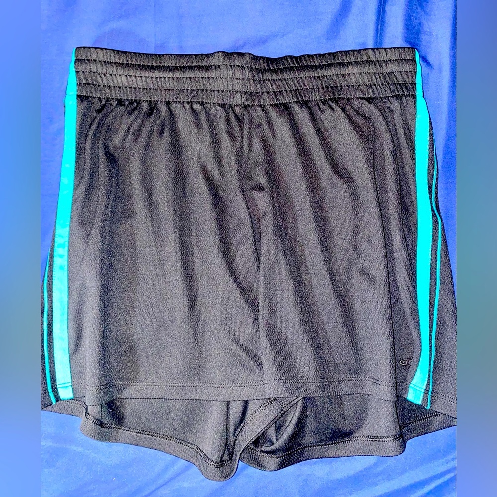 Excellent condition, black champion athletic shorts.